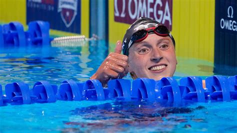 Katie Ledecky Makes 1500 History At Olympic Swimming Trials