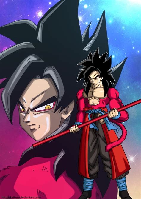 Goku Xeno Ssj4 Poster By On Deviantart