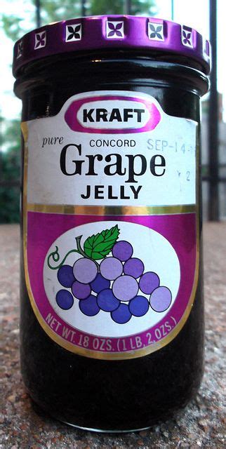 1972 Kraft Grape Jelly Jar Vintage Packaging Pinterest