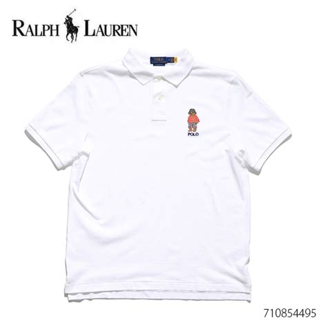 【楽天市場】ポロ ラルフローレン【polo Ralph Lauren】710854495 Poloベアー ポロベアー くま クラシックフィット メッシュ ポロシャツ ポニー ロゴ コットン