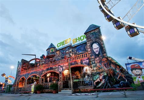 My favourite was the insane asylum. carnival horror rides - Google Search | Haunted house ...