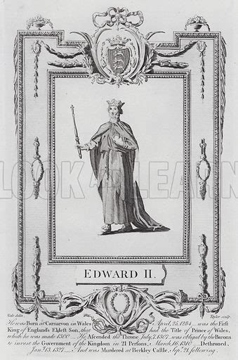 King Edward Ii Stock Image Look And Learn