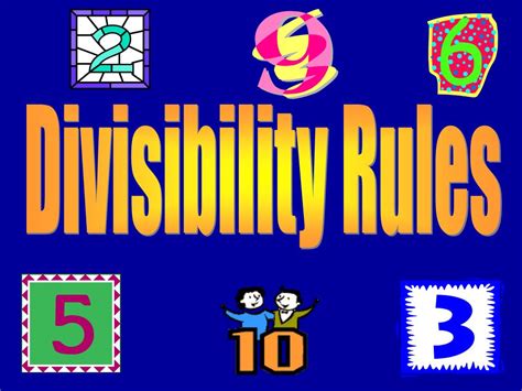 Ppt Divisibility Rules Powerpoint Presentation Free Download Id