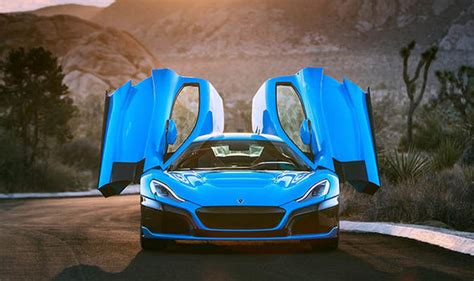C2 can sense weather conditions and automatically adjust the driving mode. Rimac Concept Two California Edition unveiled at Monterey ...