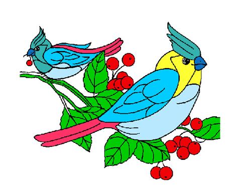 Dibujo De Pájaros Pintado Por Jose11 En El Día 26 10 13 A