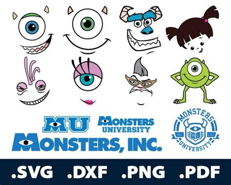 Mike Monsters Inc Svg