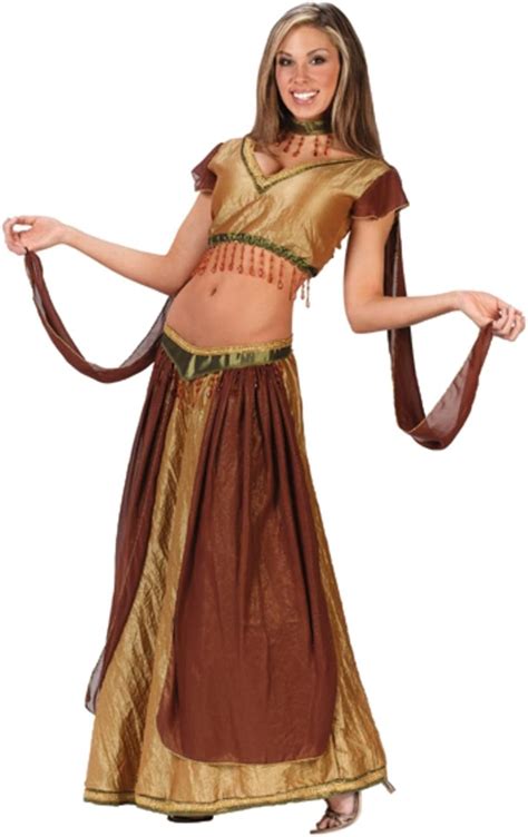 Amazon Com Sexy Belly Dancer Women S Halloween Costume Size Small Medium Clothing