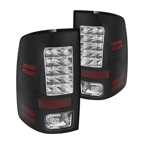 Spyder® Ram 1500 With Factory Led Tail Lights 2014 Black Led Tail Lights