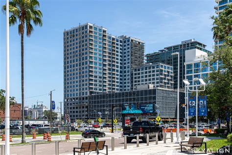 Exterior Work Continues On 1050 Water Street At Water Street Tampa