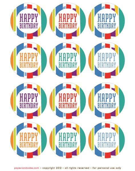 While you can certainly go out and buy one, it won't be quite as special as a card you've created yourself. Freebie Friday: 15 Free Birthday Party Printables | The ...