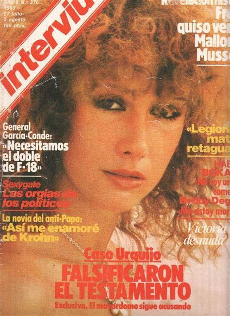 Interviu Numero 376 Victoria Vera De Varios 1983 Revista