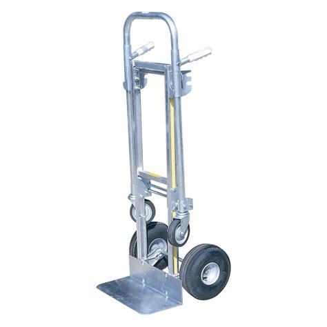 Milwaukee Hand Truck — 600 Lb Capacity Convertible Aluminum Model