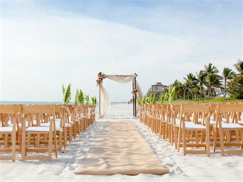 Naples Fl Beach Wedding Packages Receptions Halls