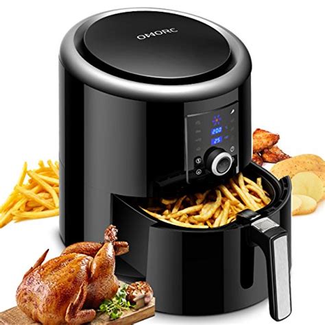 Heißluftfritteuse heißluft fritteuse ohne öl pommes friteuse. Heißluftfritteuse 5,5L Airfryer XXL Fritteuse 1800 W 8 in ...