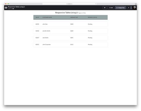 30 Simple CSS3 & HTML Table Templates And Examples 2020 ...