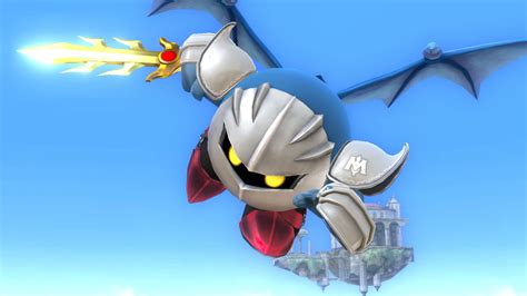 Kirby Air Ride Light Blue Meta Knight Super Smash Bros Wii U Mods