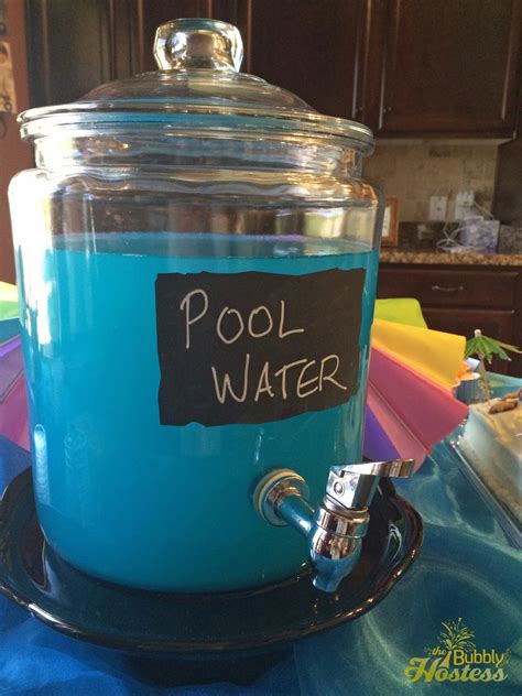 Perfect for entertaining or as a hostess gift. Birthday Pool Party - The Bubbly Hostess