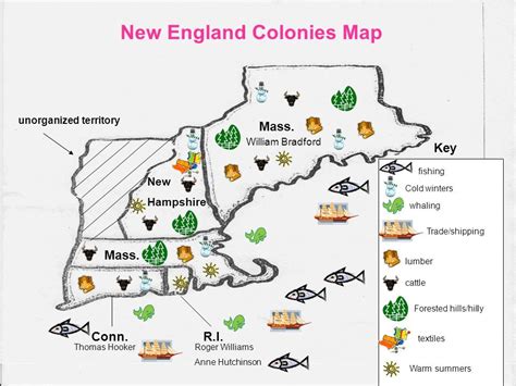 Map Of The New England Colonies Verjaardag Vrouw 2020