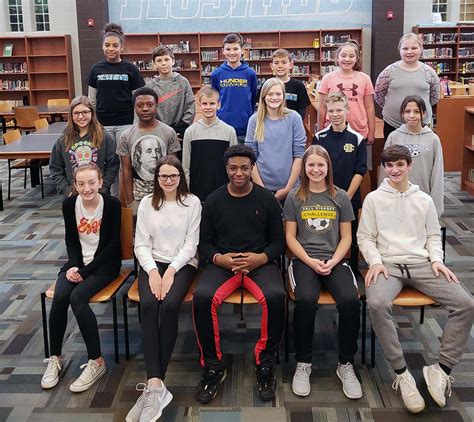 Ray Pec East Middle Students Of The Month Raymore Journal And News