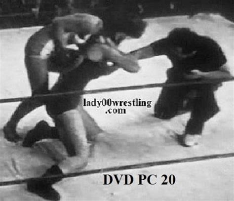 June Byers Wrestling Lily Bitters DVD In 1951 Women Wrestling Women