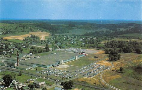Cambridge Ohio 1960s Postcard Rca Victor Radio Victrola Division Plant