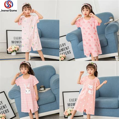Rabbit Pajamas Kids Pyjamas Girls Nightgown Pyjama Enfant Cat Onesie