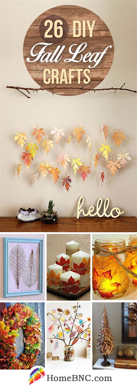 26 Best Diy Fall Leaf Craft Ideas And Designs For 2017