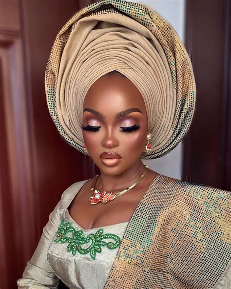 Gorgeous Makeup And Gele Styles For A Nigerian Bride Melody Jacob
