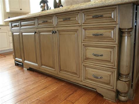 Kitchen Cabinet Stain Colors Finishes Paint Glaze Glazed Cabinets