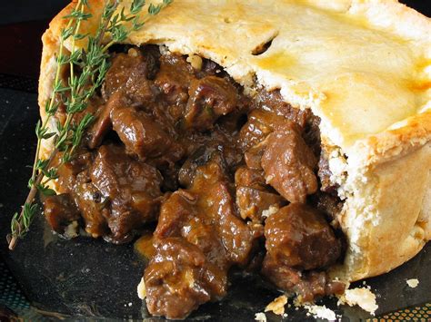 Add salt, pepper and worcestershire sauce and allow to cool completely. Gusto TV - Steak and kidney pie with dark beer | Food, British foods, Steak and kidney pie