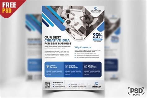 Psd files and digital assets for graphic designers. Corporate Business Flyer Template PSD - Download PSD