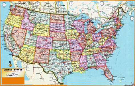 Usa Map High Resolution Kinderzimmer 2018