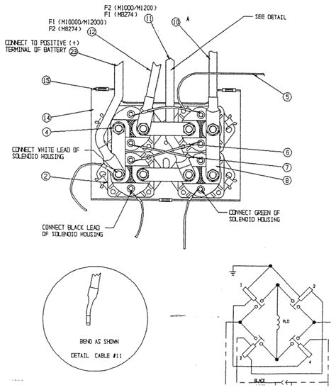 It reveals the elements of the circuit as streamlined forms, and also the power as well as signal connections in between the gadgets. Warn winch Wiring diagrams | NC4x4