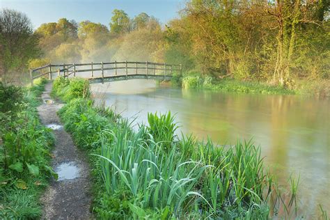 View Of The River Itchen At Dawn Hampshire England Uk Photograph By