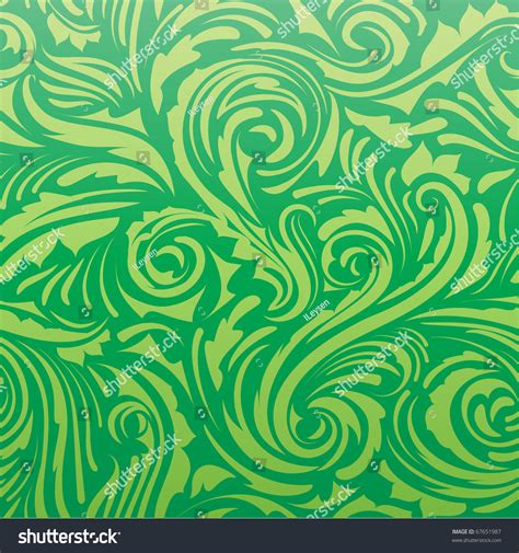 Find & download the most popular ornate vectors on freepik free for commercial use high quality images made for creative projects. Seamless Ornate Floral Pattern On Green Background Stock ...