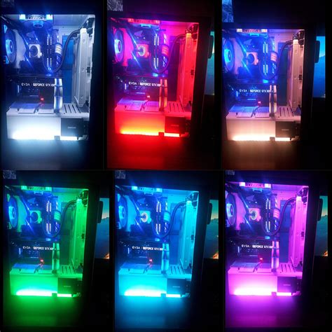 I think the controller in mine is busted because the blue a great accent to your powerhouse, this led strip kit lets your system stand out with multiple arresting colors and flash/breathing effects with. 3pcs RGB Gaming LED Light Strip for PC Computer Case ...