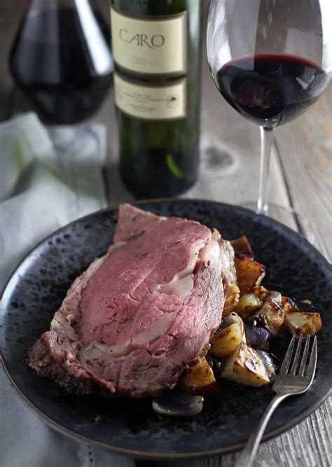 In this recipe we kept it simple with garlic, thyme, salt, and pepper, and roasted it with a bunch of just toss your favourite veg in some olive oil, seasoning with salt and pepper, and lay the roast on top. Smoked Prime Rib -- Recipe, Video Tutorial, and Wine Pairing