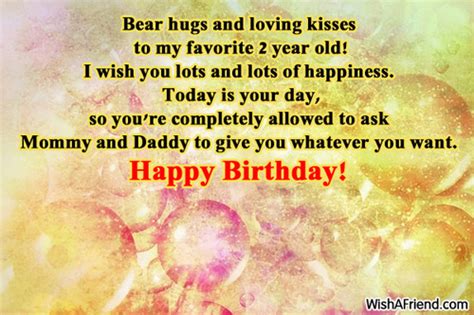 Especially with the precious birthday messages. 2nd Birthday Wishes