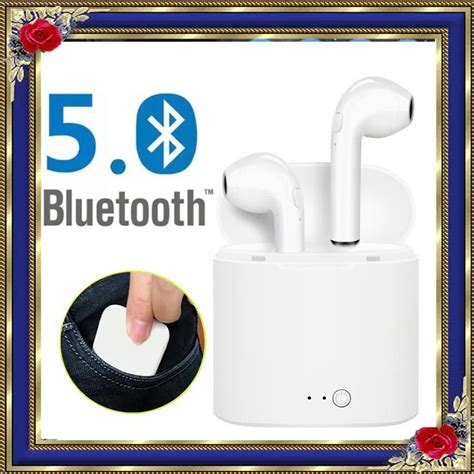 I7s Tws Inear Stereo Earbud Headset Wireless Bluetooth Earphone With Charging Box Mic For Iphone