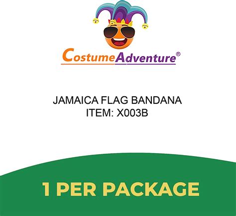 costume adventure jamaican flag bandana men jamaica flag bandana headband jamaican