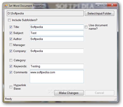 For example, in word, you can use the keywords property (also called tags) to add the keyword customers to your sales documents. Set Word Document Properties Download