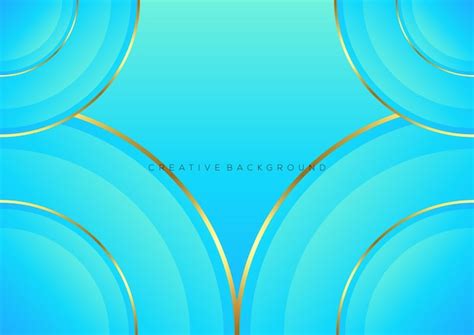 Free Vector Light Blue Luxury Line Landscape Background Abstract Design