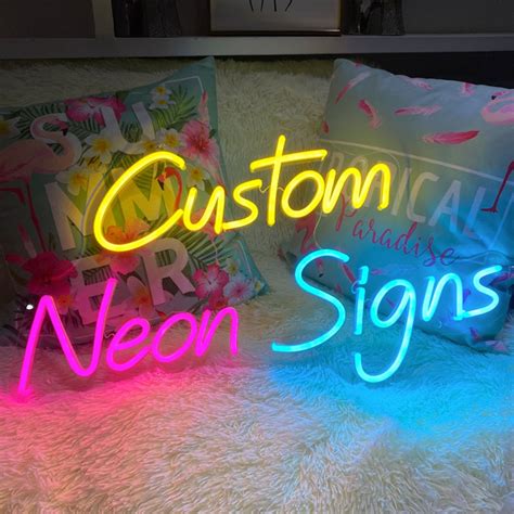 Flex Led Neon Signs Custom Neon Sign Silicone Neon Neon Etsy