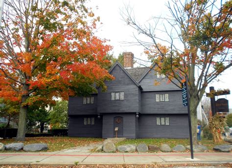 History By The Sea Salem Massachusetts The Witch House Salem