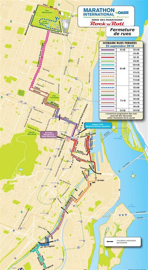 Montreal Marathon and construction add to weekend street closures for ...