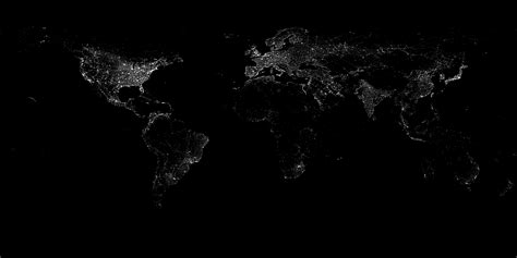 World Map Wallpapers Black Wallpaper Cave