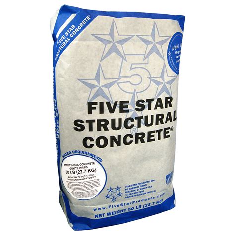 Structural Concrete Gunite Wpfs Five Star Products