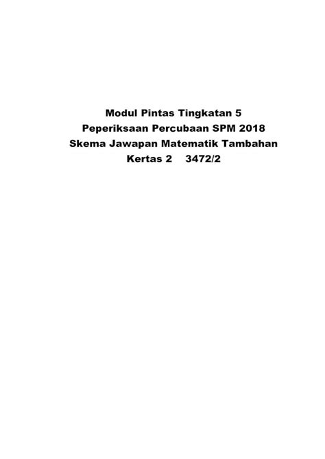 (PDF) Modul Pintas Tingkatan 5 Peperiksaan Percubaan SPM 2018Set