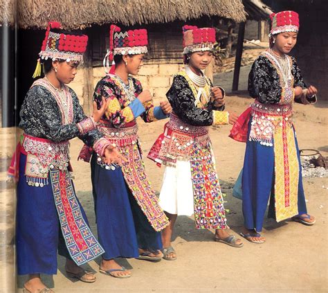FolkCostume&Embroidery: Overview of the Peoples and Costumes of Myanmar, part 2; Karen, Kayah ...