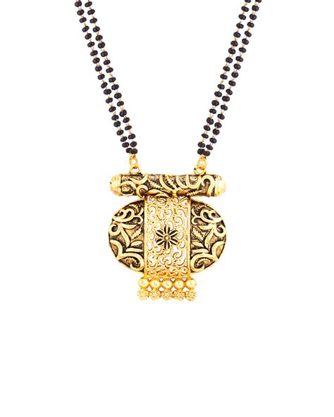 Traditional Gold Plated Mangalsutra Voylla